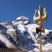 ॐ की तरह आदि कैलाश पर्वत पर भी बना है प्राकृतिक त्रिशूल