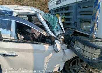 सड़क दुर्घटना में उप जिला अस्पताल श्रीनगर के सीएमएस की मृत्यु