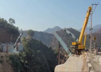 यहां 66 करोड़ की लागत से तैयार किया जा रहा सिग्नेचर ब्रिज..