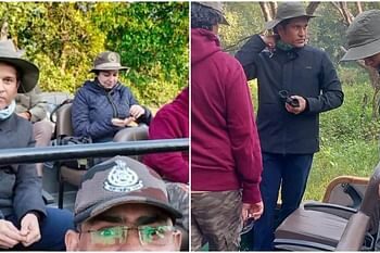 मास्टर ब्लास्टर सचिन तेंदुलकर परिवार संग की जंगल सफारी