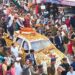 कोटद्वार में सीएम धामी के रोड़ शो में उमड़े लोग