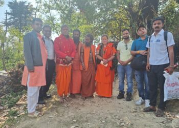 मां काली के उपासक बरखागिरी की समाधि पर नर्मदेश्वर शिवलिंग की स्थापना, महा प्रसाद ग्रहण करने के लिए देश के विभिन्न राज्यों से पहुंचे भक्त, कालीशीला में मां दुर्गा ने किया था शुम्भ, निशुम्भ और रक्तबीज दानव का वध