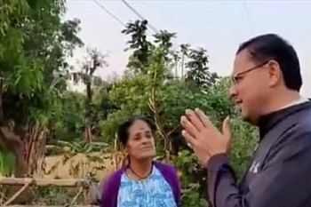 सुबह की सैर पर निकले जब सीएम धामी