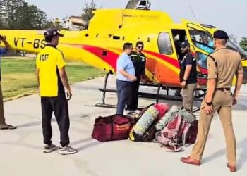 सहस्त्रताल ट्रैक में फंसे ट्रैकरों के रेस्क्यू के लिए SDRF उत्तराखंड पुलिस की 02 टीमें हुई रवाना, एक टीम को रखा गया बैकअप में