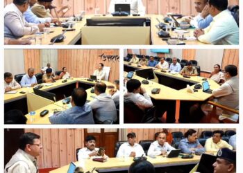 कानून व्यवस्था और सत्यापन अभियान को लेकर पुलिस प्रशासन एक्टिव