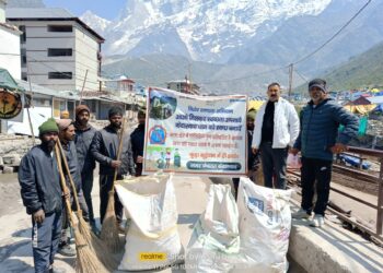केदारनाथ यात्रा में निरंतर जारी सफाई व्यवस्था, सुलभ इंटरनेशनल की टीम यात्रा मार्गों पर मुस्तैद