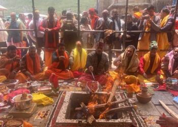ज्यैष्ठ सक्रांति पर श्री केदारनाथ में श्री भैरवनाथ जी की हुई पूजा अर्चना
