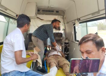 खबर मिलते ही दौड़े- दौड़े भागे अधिकारी