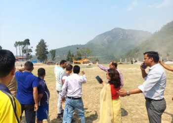 पौड़ी गढ़वाल :जब घायलों को किया एयरलिफ्ट