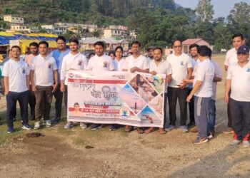 अंतर्राष्ट्रीय योग सप्ताह के तहत रन फॉर योगा कार्यक्रम मनाया