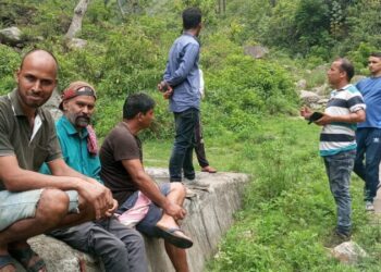 मदोला के ग्रामीणों ने रूकवाया लिफ्ट योजना का कार्य, पेयजल निगम विभाग पर लगाया लापरवाही का आक्रोश, एक सप्ताह का दिया अल्टीमेटम