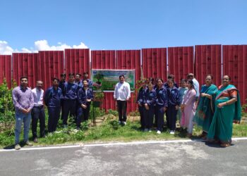 हरेला पर्व पर देवस्थली पीजी कॉलेज के छात्र -छात्राओं ने पौधरोपण कर प्रकृति संरक्षण का दिया संदेश