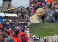 केदारनाथ धाम से 350 तीर्थयात्रियों का दल प्रशासन व मंदिर समिति की देखरेख में गौरीकुंड रवाना