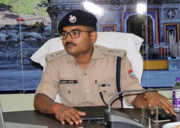 एसपी रुद्रप्रयाग अक्षय प्रहलाद कोंडे ने पदभार ग्रहण कर बताई प्राथमिकतायें