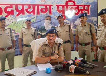 रुद्रप्रयाग में हुए हत्याकाण्ड के आरोपी को रुद्रप्रयाग पुलिस ने किया गिरफ्तार