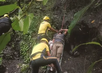 यहां अनियंत्रित होकर गहरी खाई में गिरी कार, 6 लोग थे सवार, 2 की मौत