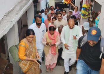 केंद्रीय राज्यमंत्री सड़क परिवहन एवं राजमार्ग अजय टम्टा ने किया रुद्रप्रयाग-गौरीकुंड राष्ट्रीय राजमार्ग का निरीक्षण