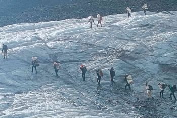 दुनिया के सबसे ऊंचे कालिंदीखाल-बदरीनाथ ट्रैक को ITBP जवानों ने किया पार, 80 बर्फीले नालों से गुजरे