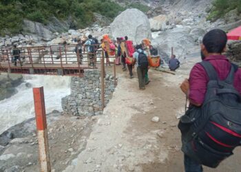 रामबाड़ा पुल का निर्माण पूरा, आवाजाही शुरू