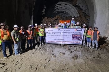 ऋषिकेश से कर्णप्रयाग रेलवे परियोजना के पैकेज आठ में सुरंग निर्माण में सफलता मिली, इंजीनीयरों में खुशी