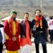 श्री केदारनाथ धाम दर्शन को पहुंचे फिल्म अभिनेता राघव जुयाल