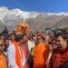 बाबा केदारनाथ की पंचमुखी उत्सव मूर्ति मंदिर परिसर पहुंची