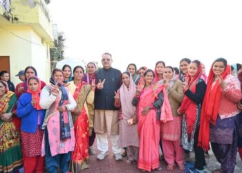 कैबिनेट मंत्री गणेश जोशी ने भाजपा प्रत्याशी के पक्ष में की अपील