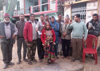 कीर्तिनगर ब्लॉक से मूल निवास 1950 एवं भू कानून की मांग के समर्थन में  ग्रामीण इलाकों से मिल रहा समर्थन