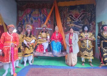 रुद्रप्रयाग जनपद के सबसे बड़े गांव बावई में रामलीला का मंचन