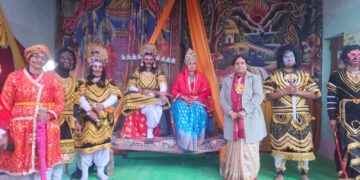 रुद्रप्रयाग जनपद के सबसे बड़े गांव बावई में रामलीला का मंचन