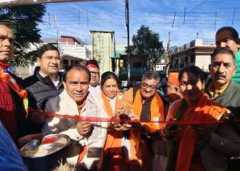 कमल के बटन ने ही श्रीनगर के लोगों को शुद्ध पेयजल की व्यवस्था कराई – डॉ. धन सिंह रावत