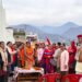 मेयर प्रत्याशी आशा उपाध्याय ने छह वार्ड में भ्रमण कर भाजपा के पक्ष में मतदान करने की अपील की
