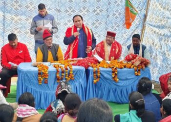 कमल का बटन दबाने के बाद ही हो रहे विकास कार्य – डॉ. धन सिंह रावत