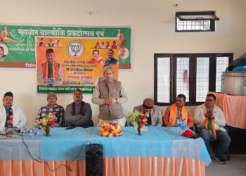 पूर्व मुख्यमंत्री तीरथ सिंह रावत ने जनसंवाद कार्यक्रम में कार्यकर्ताओं में भरा जोश