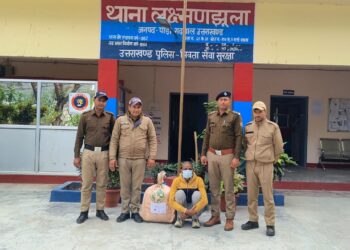 कप्तान को मिले इनपुट पर की गयी सघन चेकिंग में तस्कर चढ़ा पौड़ी पुलिस के हत्थे, पढ़ें पूरी खबर यहां