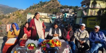 केदारनाथ विधायक ने जागतोली में मिनी स्टेडियम का किया शिलान्यास