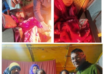 केदारनाथ धाम में पुलिस ने परिजनों से बिछड़ी 3 साल की बच्ची को मिलवाया