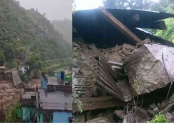 धराली के बाद अब यहाँ बारिश ने मचाया कहर