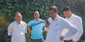 गढ़वाल सांसद अनिल बलूनी ने फरासू एवं घसियामहादेव टीचर्स कॉलोनी के भूस्खलन क्षेत्र का किया स्थलीय निरीक्षण