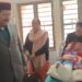 विधायक चौधरी ने जाना भालू के हमले में घायल का हाल