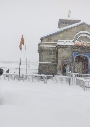 बाबा की ऐसी कृपा,भारी हिमपात और शून्य से नीचे के तापमान के बीच केदारनाथ धाम में मुस्तैद सुरक्षा बल