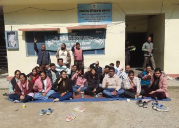 बिना तनख्वाह के काम कर रहे अधिकारी व कर्मचारियों के सामने मुसीबतों का लगा अम्बार,5 मार्च तक क्रमिक धरना देगा पेयजल निगम कर्मचारी संयुक्त मोर्चा