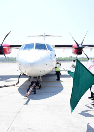 राम नवमी का दिन रहा खास, देहरादून से पिथौरागढ़ पहुंचना हुआ आसान,सीएम धामी ने हरी झंडी दिखाकर 42सीटर विमान का किया शुभारम्भ