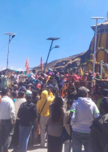 विश्व के सर्वाधिक ऊंचाई पर स्थित तृतीय केदार तुंगनाथ मंदिर के कपाट श्रद्धालुओं के दर्शनार्थ खुले