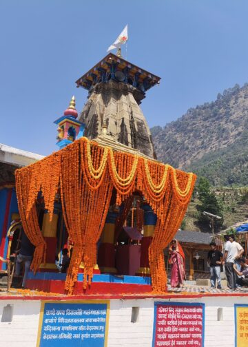 श्री ओंकारेश्वर मंदिर से कल भव्य रूप में धाम हेतु प्रस्थान करेगी बाबा केदार की उत्सव डोली