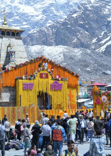 22 अप्रैल को प्रातः 8 बजे शुभ मुहूर्त में खुलेंगे श्री केदारनाथ धाम के कपाट, तैयारियां पूर्ण,कपाट खुलने के शुभ अवसर पर शामिल होंगे मुख्यमंत्री पुष्कर सिंह धामी,मंदिर की भव्य सजावट, कड़े सुरक्षा प्रबंध और श्रद्धालुओं में उत्साह चरम पर