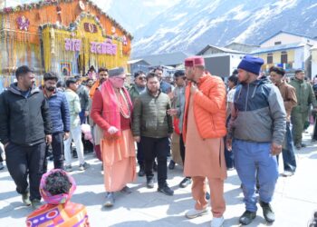 श्री केदारनाथ धाम यात्रा व्यवस्थाओं को चाक-चौबंद रखने के लिये प्रशासन अलर्ट मोड पर, जिलाधिकारी तथा पुलिस अधीक्षक ने लिया व्यवस्थाओं का जायजा,श्रद्धालुओं की सुविधा सर्वोपरि