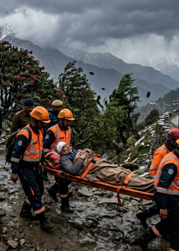 रूद्रप्रयाग जिले से बड़ी खबर :तुंगनाथ -चोपता घाटी में फंसे पर्यटक,रेस्क्यू में जुटा प्रशासन