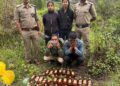 रूद्रप्रयाग में आबकारी विभाग की यात्रा मार्ग पर बड़ी कार्रवाई!! अवैध शराब तस्करी पर कसा शिकंजा, 03 तस्कर गिरफ्तार, 61 बोतल अंग्रेजी शराब बरामद!!