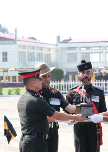 गढ़वाल राइफल्स के दीक्षांत समारोह में 238 अग्निवीरों को किया गया डिप्लोमा से सम्मानित
